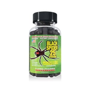 Extremer Fatburner der schwarzen Spinne Ephedra