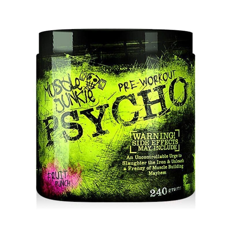 Psycho MUSCLE JUNKIE Pre-Entrenamiento