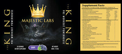 MAJESTIC LABS - THE KING facts
