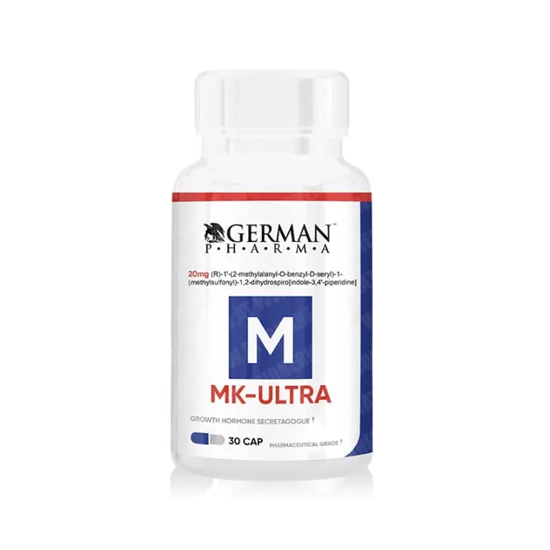 German Pharmaceutials MK-ULTRA - MK677 Ibutamoren 30 capps