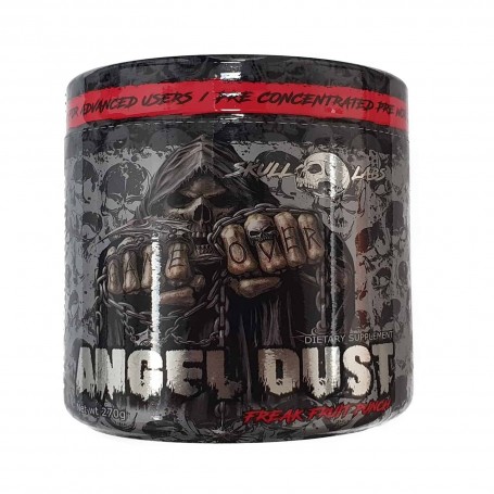 Skull Labs Angel Dust Preworkout 270g Extreme Strong USA Mango Massacre 