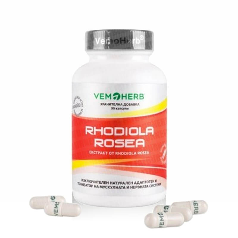 VemoHerb - RHODIOLA ROSEA 90 Tabletten