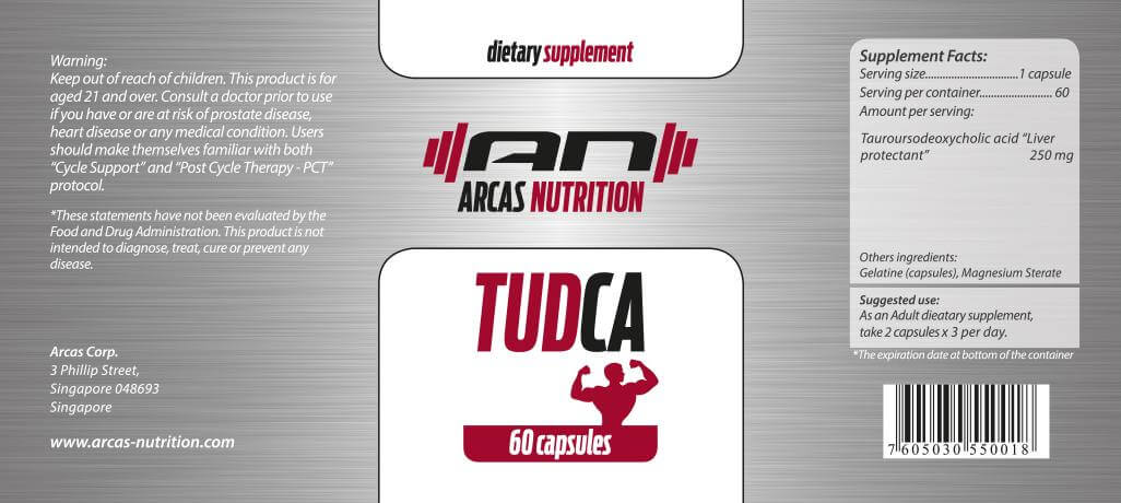 Datos de Arcas Nutrition Tudca