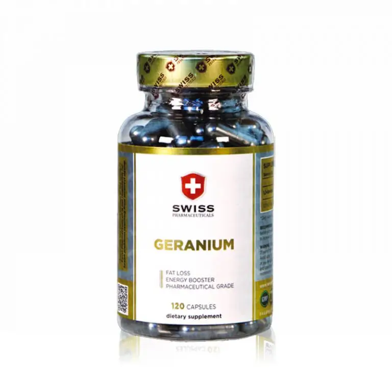 Swiss Pharmaceuticals Geranium DMAA 120 tabletten