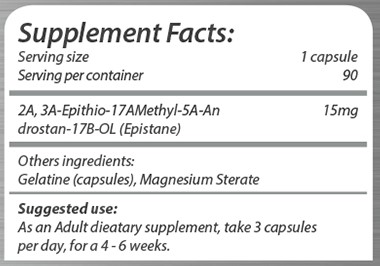 Arcas Nutrition Epistane 90 Kapseln facts