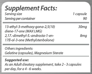 Arcas Nutrition Faster 90 capsules facts