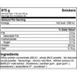 Mars – Snickers Hi Protein Whey 875 g facts