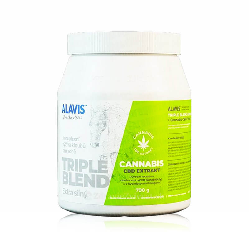 Alavis Triple Blend Extra Stark Cannabis Extrakt 700 g