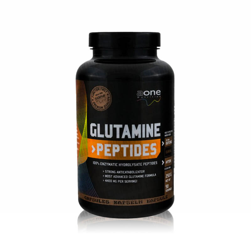 Aone Nutrition Glutamine Peptides 250 Kapseln