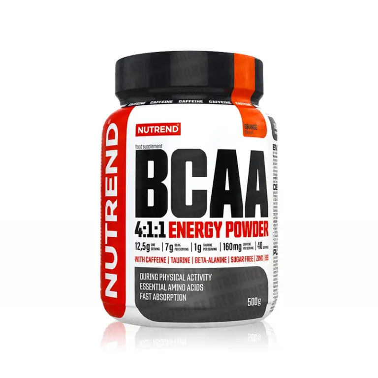 Nutrend BCAA 4:1:1 Energy Mega Strong Powder 500 g
