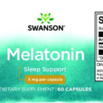 Swanson Melatonin 3mg 60 Kapseln