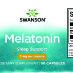 Swanson Mélatonine 3mg 60 gélules