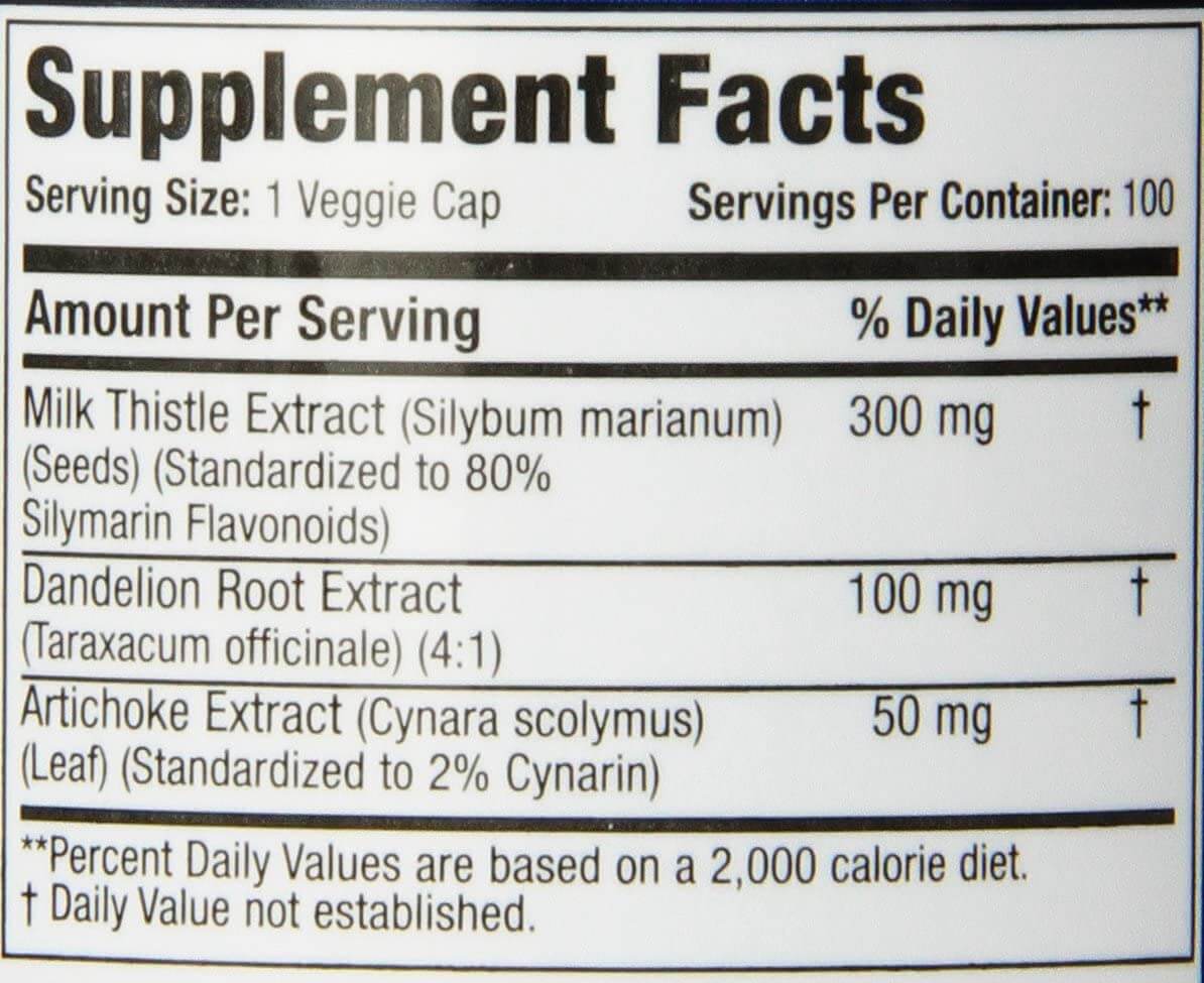 San Nutrition Liver Support Formula 100 cápsulas hechos