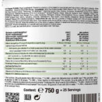 Weider Vegan Protein 750g facts