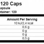 Información sobre Nutrend Arginine 120 cápsulas