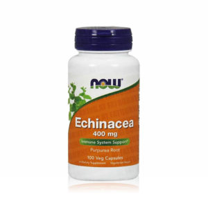NOW Foods Echinacea 400mg 100 Cápsulas