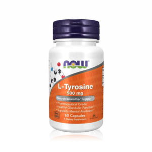 NOW Foods L-Tyrosine 500mg 60 Cápsulas