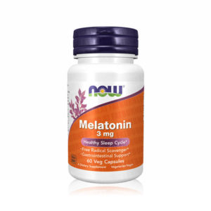 NOW Foods Melatonin 3mg 60 Capsules