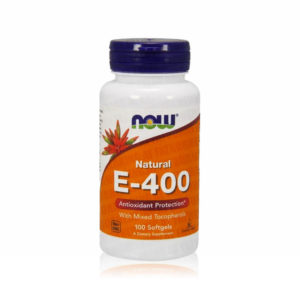 NOW foods Natural E-400 100 gélules