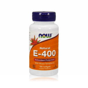 NOW foods Natural E-400 100 capsules