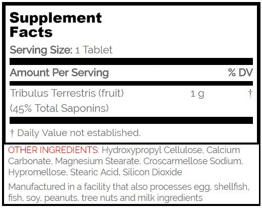 San Nutrition Tribuvar 1000 90 Tabletten facts