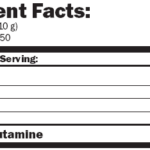 Amix L-Glutamine + BCAA 250g facts