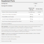 NOW Foods Buffered C-1000 Complex 90 comprimés facts