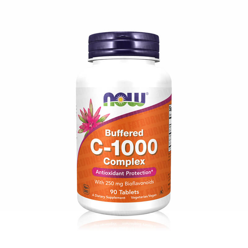 NOW Foods Buffered C-1000 Complex 90 Tabletten