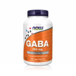 NOW Foods GABA 750mg 200 Kapseln