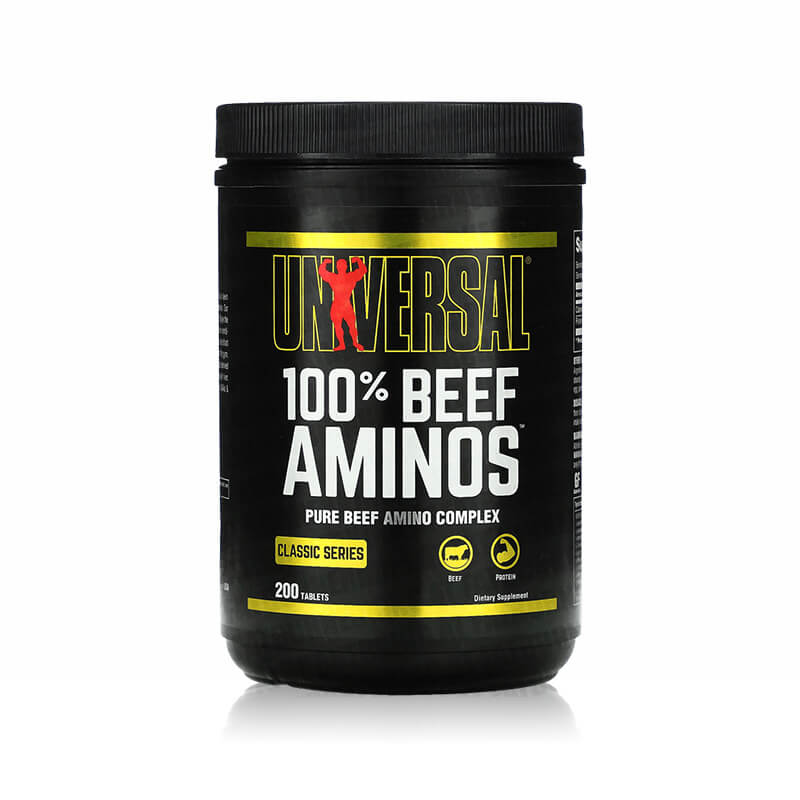 Universal Nutrition 100% Beef Aminos 200 Tabletten - US Version