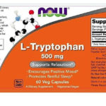 NOW Foods L-Tryptophan 500mg 60 veg Kapseln facts