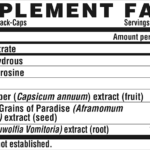 Datos de Nutrex Lipo 6 Black Intense 120 cápsulas *versión americana