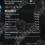 Dark Labs Adrenaline 60 capsules facts