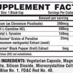 Nutrex Lipo-6 Black Stim-Free 60 capsules facts