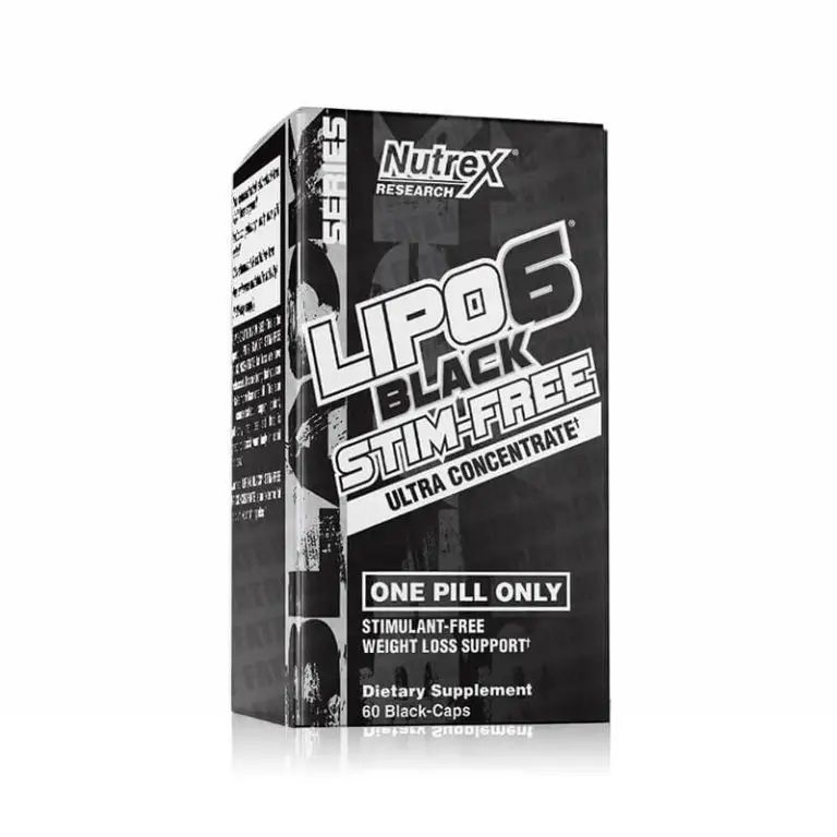 Nutrex Lipo 6 Black Stim-Free Ultra Concentrate US-Version 60 Kapseln