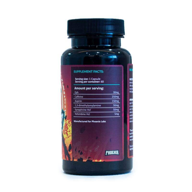 Phoenix ECA King DMAA 60 capsules facts