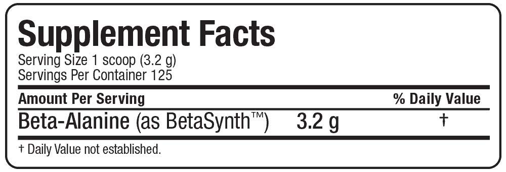 allmax-beta-alanine-ingredients