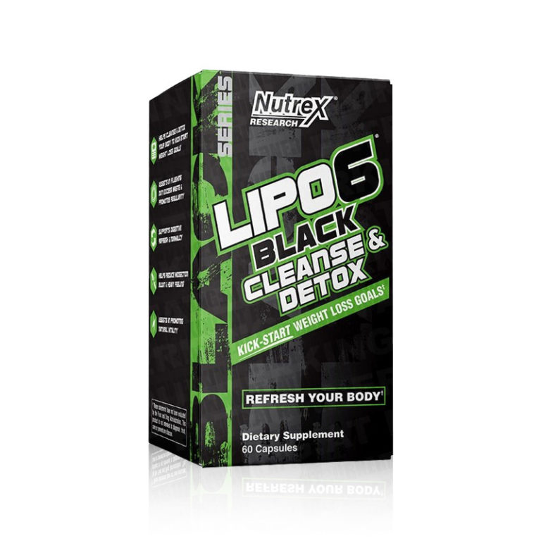 Nutrex LIPO 6 Black Cleanse &amp; Detox *versione USA*