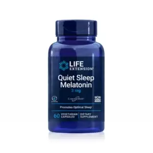 Life Extension Quiet Sleep Melatonina 3 mg 60 cáps.