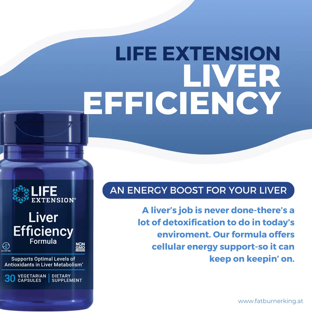 Bannière Life Extension Liver Efficiency